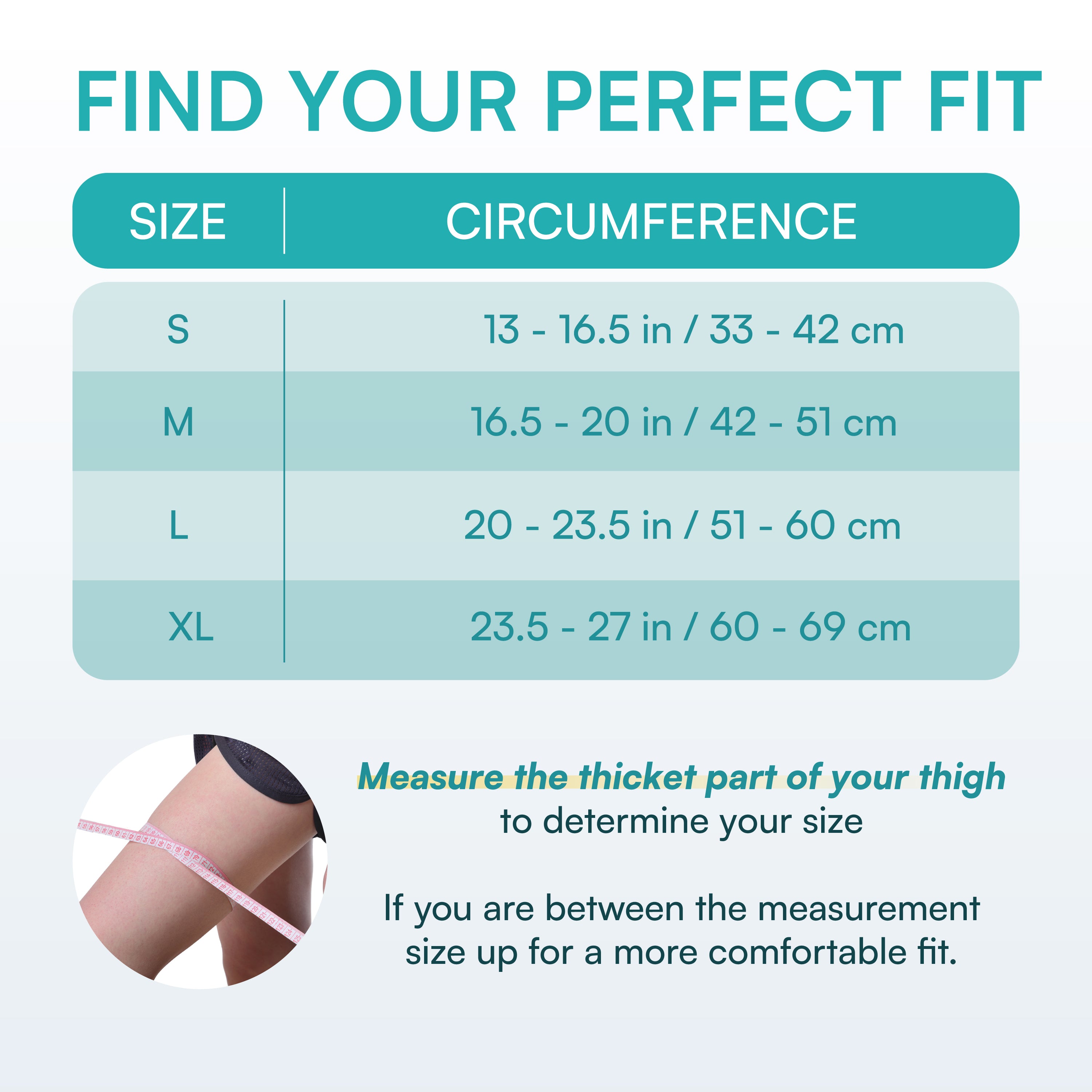 Vital Salveo Compression Recovery Thigh Sleeve (1PC) - Vital Salveo