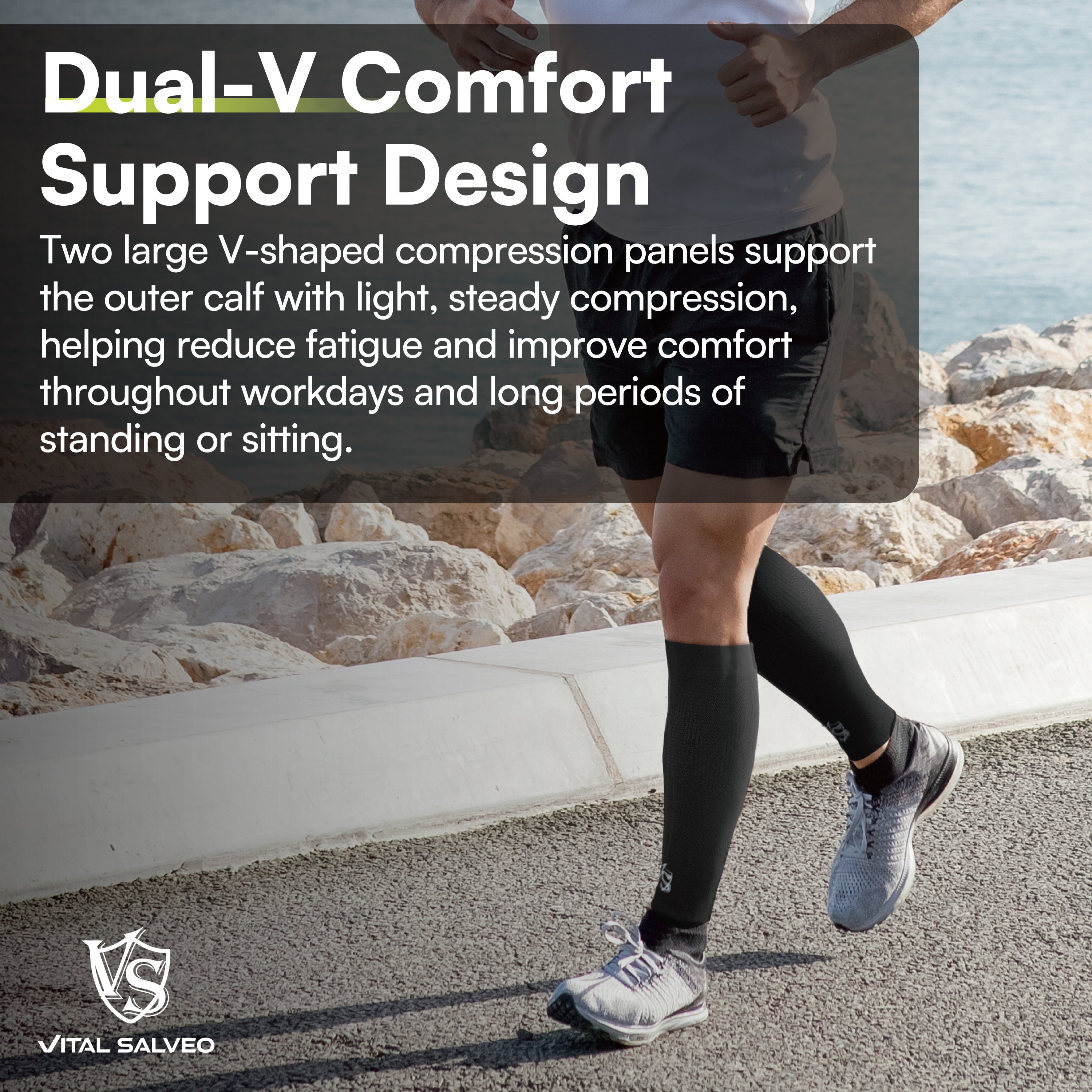 Workday Comfort Calf Sleeve - Vital Salveo