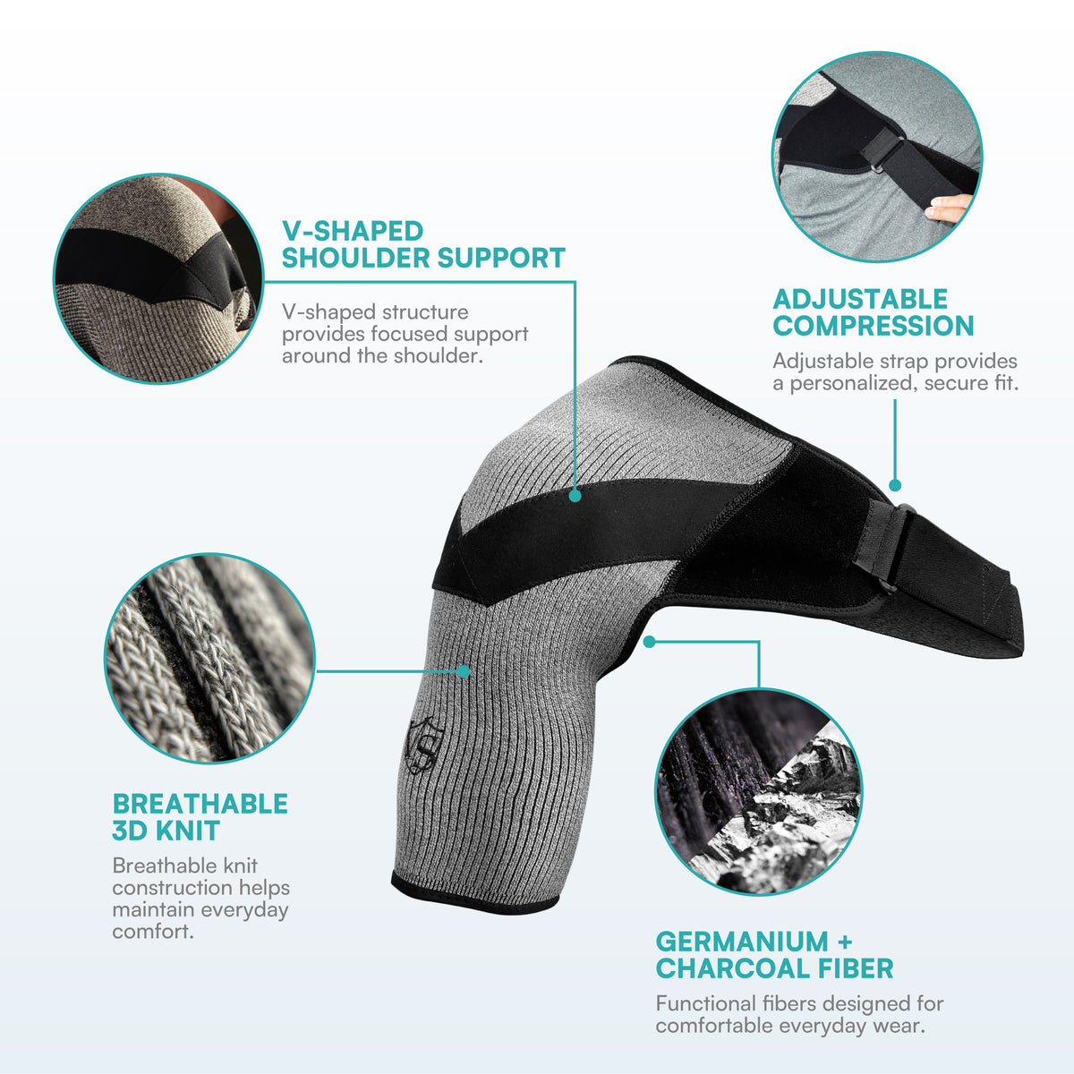 Compression Recovery Shoulder Brace