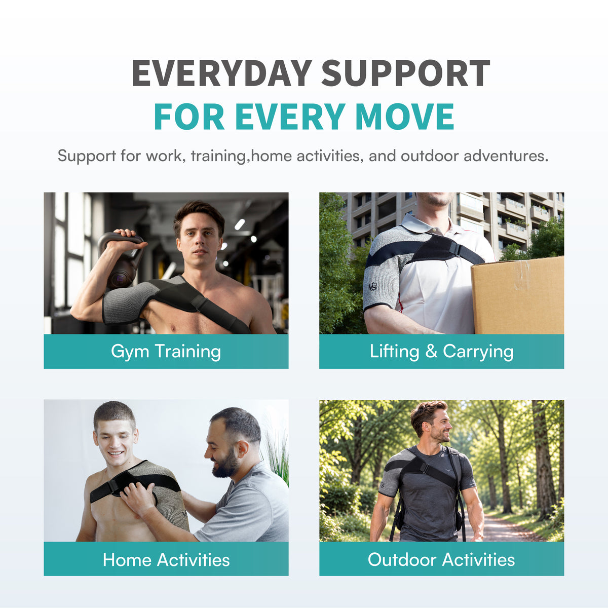 Compression Recovery Shoulder Brace