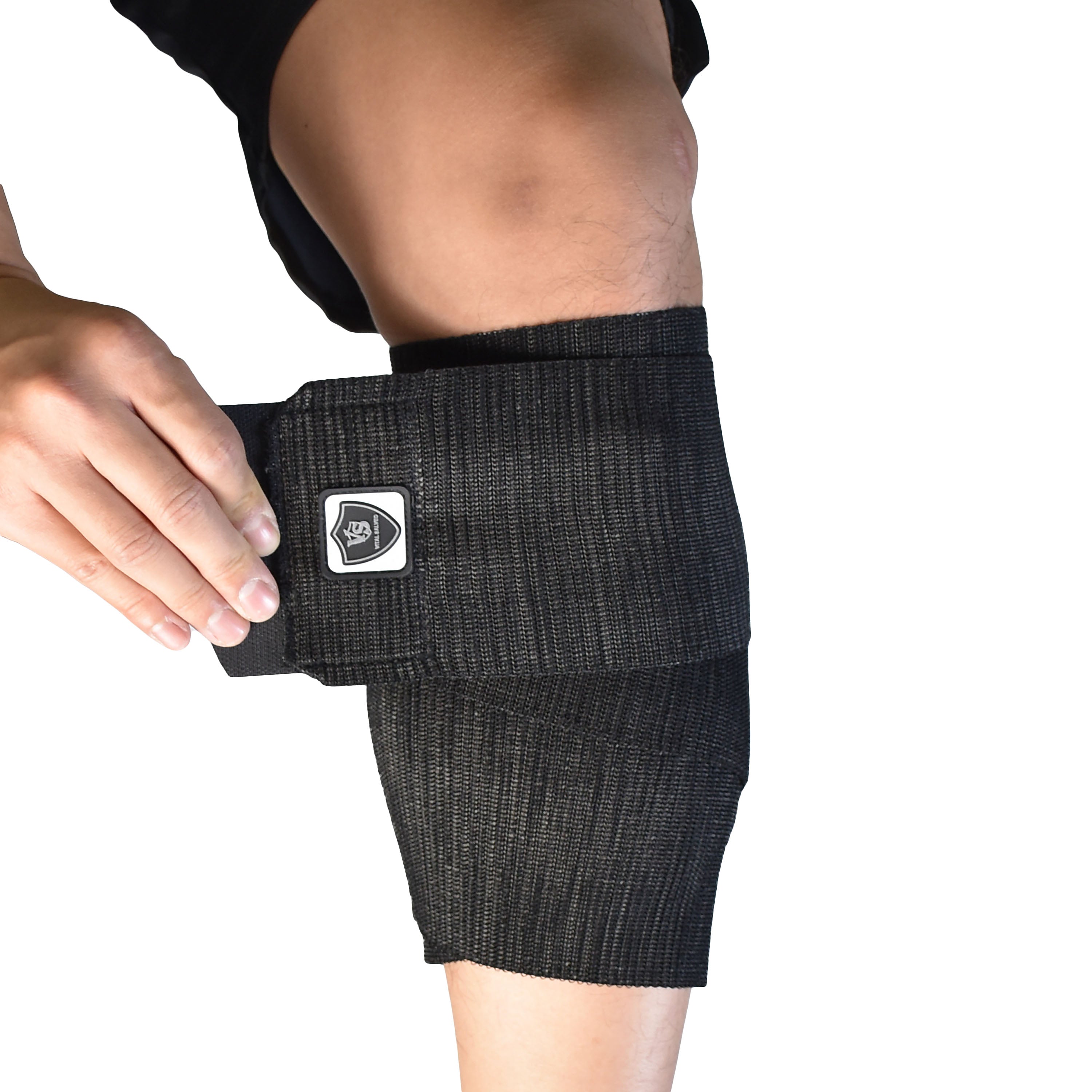 Brace-Adjustable Elastic Compression Calf Wrap (1PC)-4"* 61" - Vital Salveo