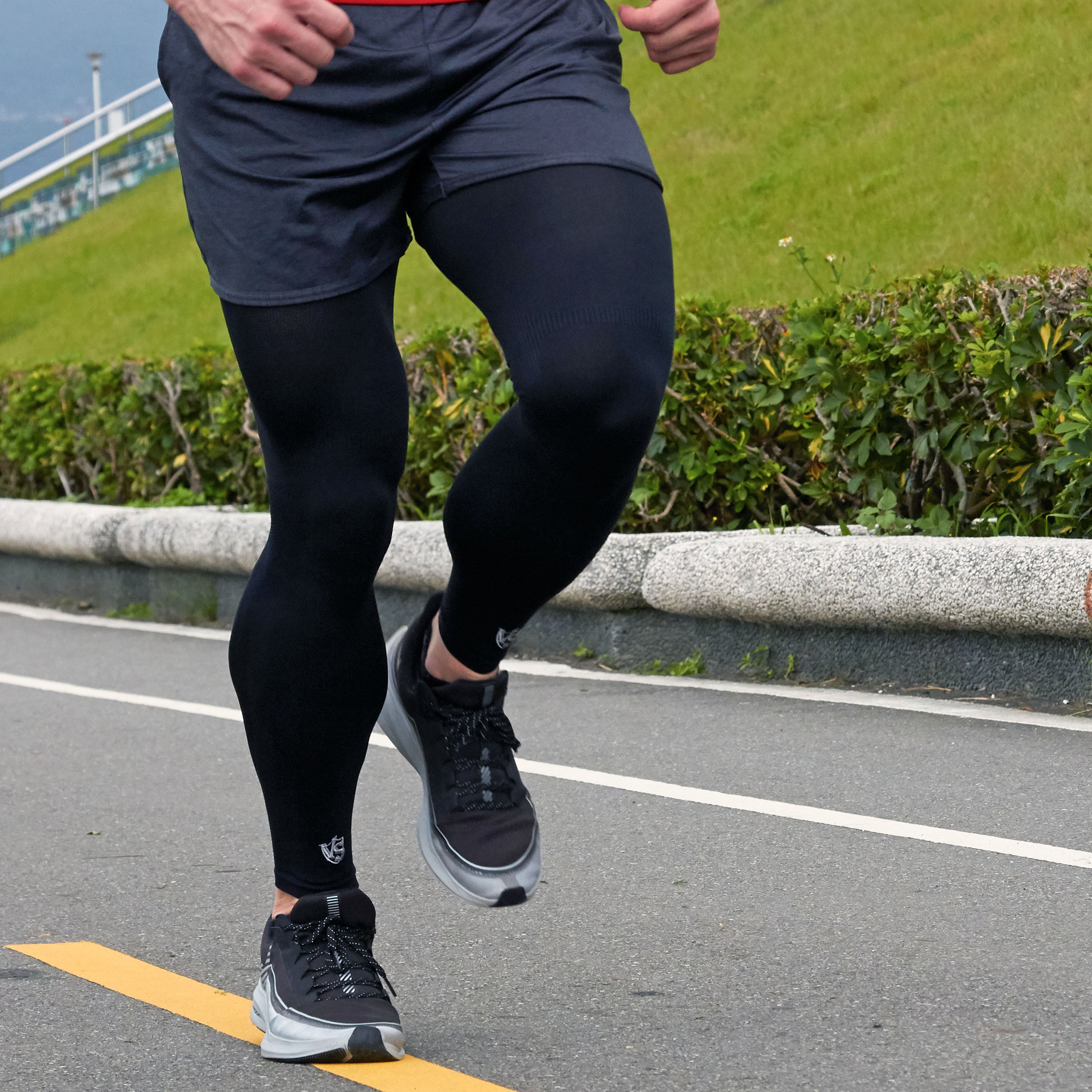 Brace-Recovery Leg Sleeves - Compression Full Leg Sleeves (Pair) - Vital Salveo
