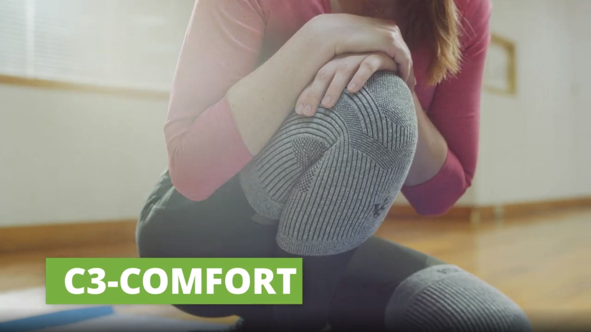 Compression Knee Sleeve C3 Comfort - Vital Video