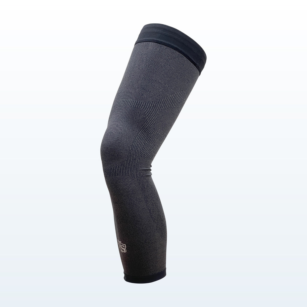 Tutore Ginocchio Vital Salveo C3-Comfort, Compressione E Recupero, Carbone Bambù E Germanio, Traspirante - 2