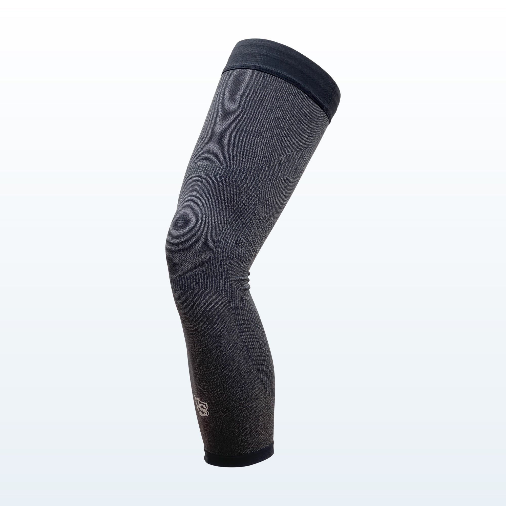 Recovery Compression Full Leg Sleeve 1 PC (Dark Grey)