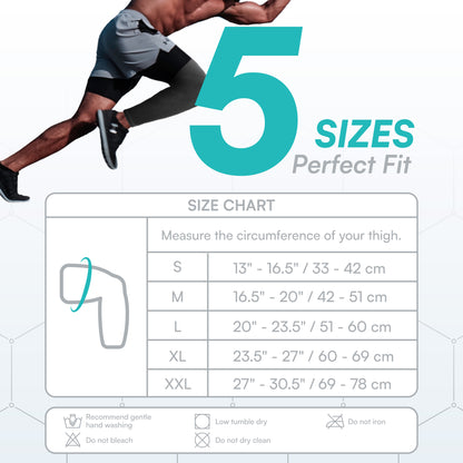 Recovery Compression Leg Sleeve - Vital Salveo