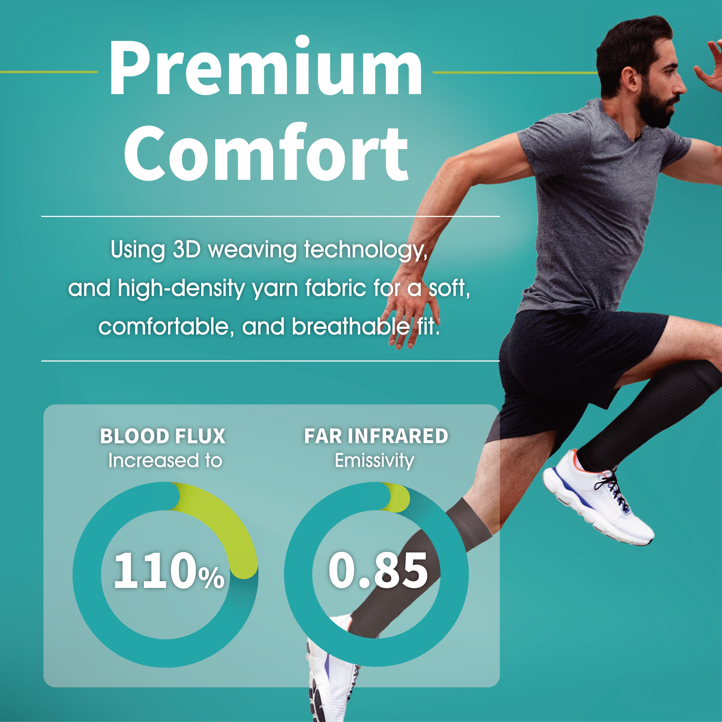 RecoveryPlus Calf Sleeve - Vital Salveo