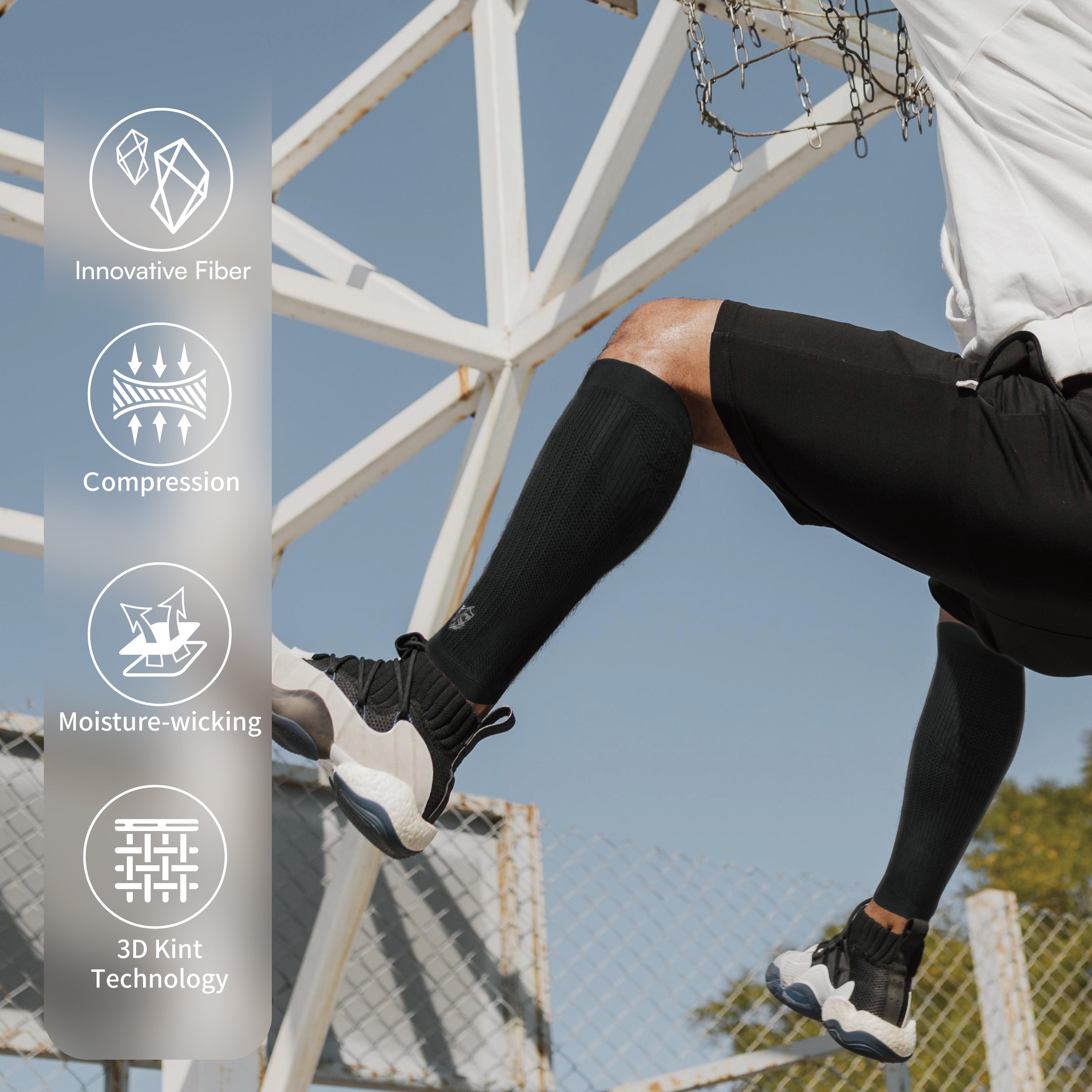 Graphene Power Calf Sleeve - Vital Salveo