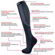 compression socks-Sports Compression Calf Sleeve Support Socks /20-30mmHg - Vital Salveo