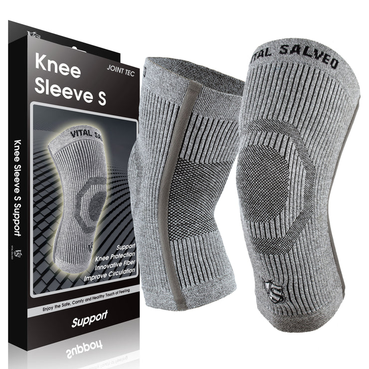 3D Knit Knee Sleeve/Brace S-SUPPORT (Pair) - Vital Salveo