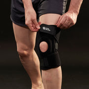 Brace-9.5" Adjustable Strengthen Open Patella Knee Support/S-Stays - Vital Salveo