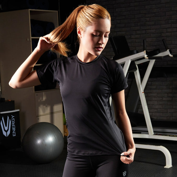 Compression Clothes-Women Compression Recovery Short Sleeve Shirt - Vital Salveo