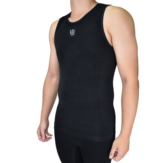Accessories-Men Recovery Compression Seamless Tank Top - Vital Salveo