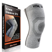 3D Knit Knee Sleeve/Brace ST3-Stay Warm - Vital Salveo