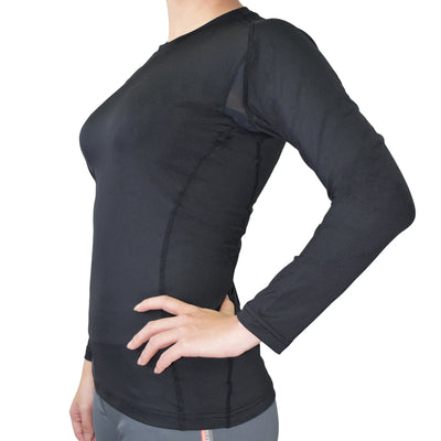 Compression Clothes-Women Compression Recovery Long Sleeve Shirt - Vital Salveo