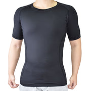Compression Clothes-Men Compression Recovery Short Sleeve Shirt - Vital Salveo
