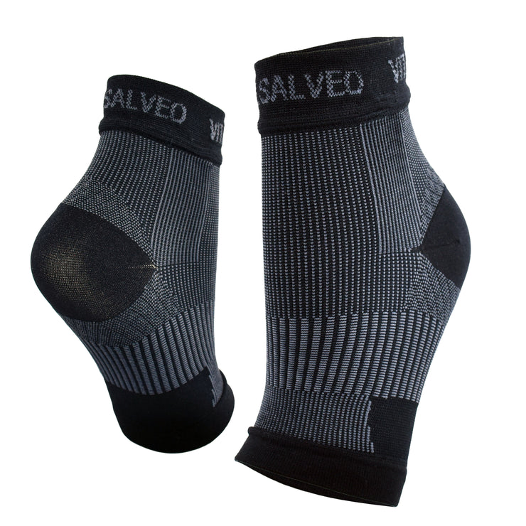 Compression Ultra Light Ankle Support Foot Sleeves (Pair)-Brace-Vital Salveo