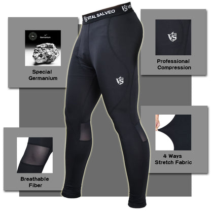 Compression Clothes-Men Compression Recovery Legging - Vital Salveo