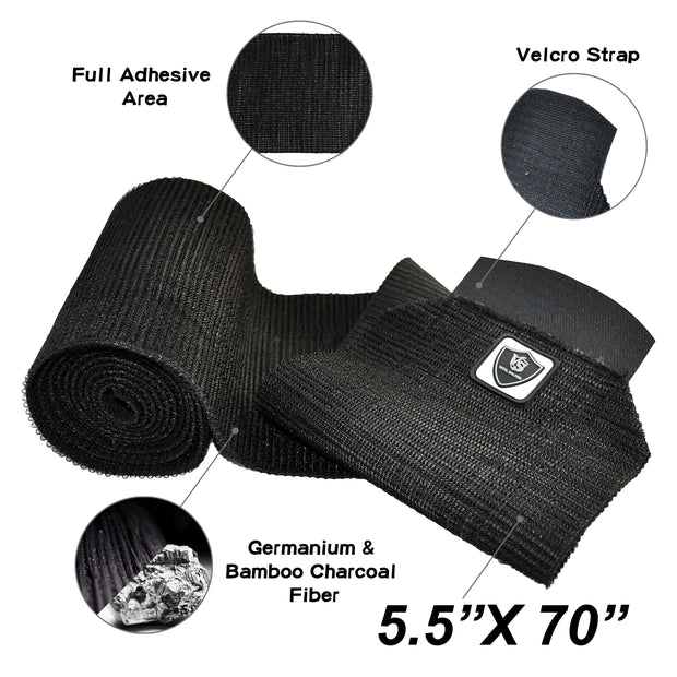 Brace-Adjustable Elastic Compression Leg Wrap (1PC)-5.5"*70" - Vital Salveo