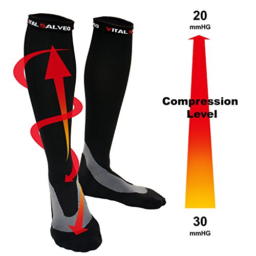 compression socks-Arch Support Performance Compression Calf Socks - Vital Salveo