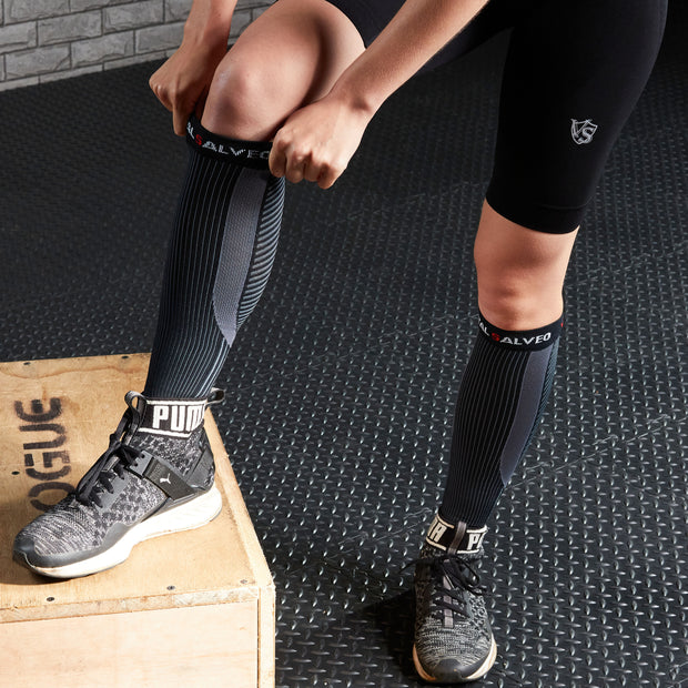 Brace-Recovery Compression Calf Sleeves (Pair) - Vital Salveo