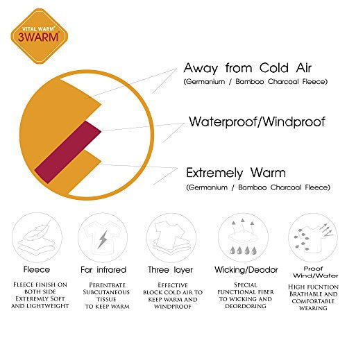 Accessories-3WARM Windproof Cross Beanie/Skullies - Vital Salveo