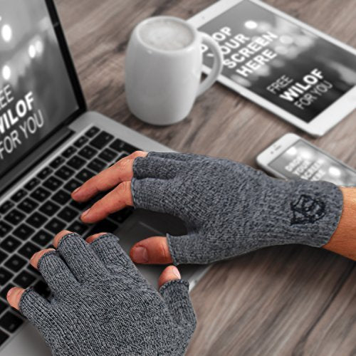 Accessories-Fingerless Recovery Gloves - Vital Salveo