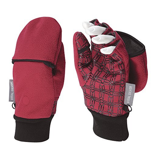 Accessories-3WARM Windproof Non Slip Half-finger Gloves - Vital Salveo