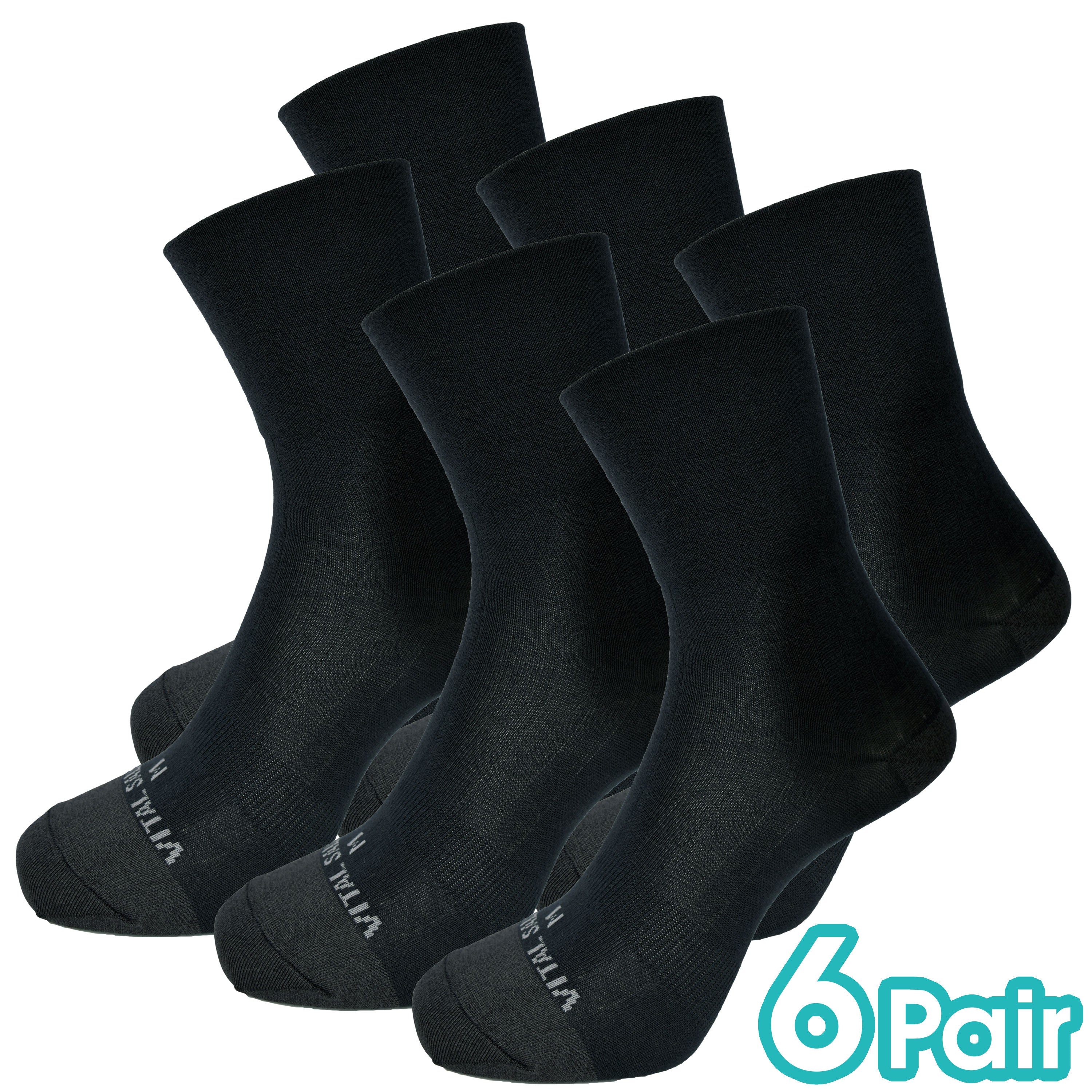 Diabetic Non-binding Bamboo Charcoal Dress Socks - Vital Salveo