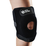 Brace-7.5" Adjustable Strengthen Open Patella Knee Support/S-Pro Pad - Vital Salveo