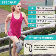 3D Knit Knee Sleeve/Brace ST3-Stay Warm - Vital Salveo