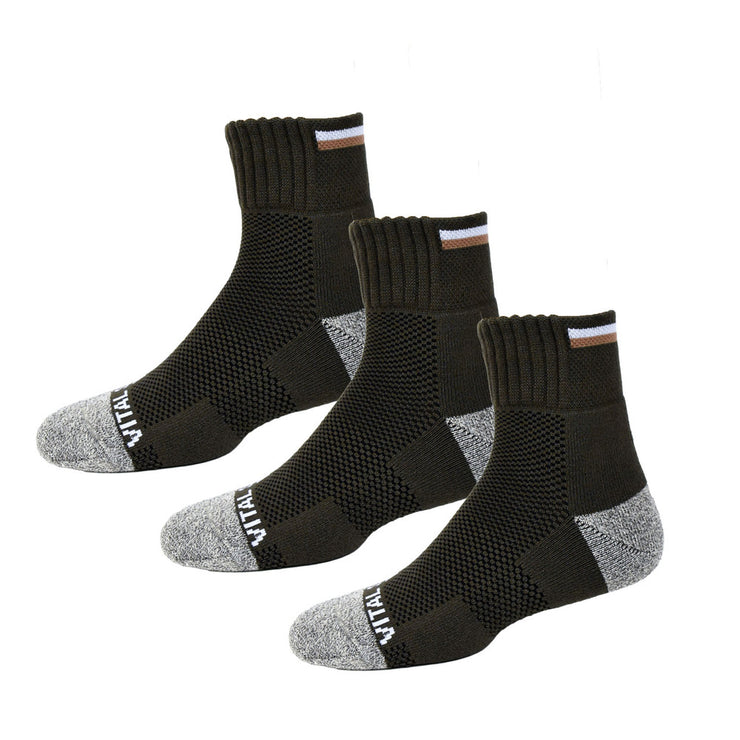 Hiking / Trek Ankle Socks (3 Pairs) - Vital Salveo