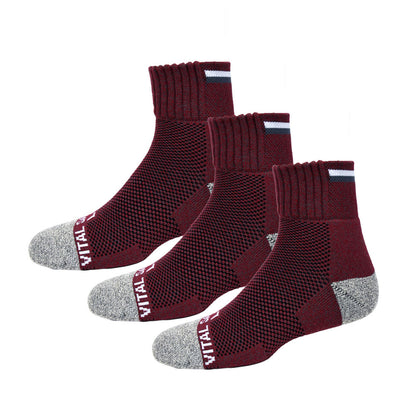 Hiking / Trek Ankle Socks (3 Pairs) - Vital Salveo