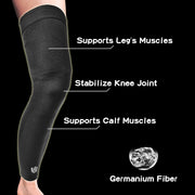 Brace-Recovery Leg Sleeves - Compression Full Leg Sleeves (1PC) - Vital Salveo